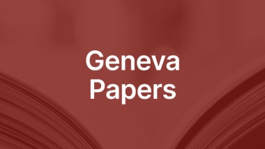  The Geneva Papers on Risk and Insurance - Issues and Practice