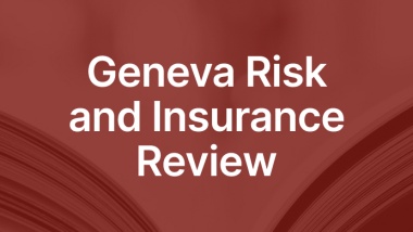 The Geneva Risk and Insurance Review